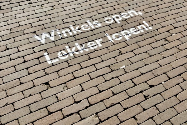 winkels open lekker lopen!