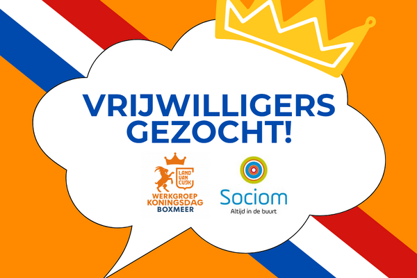 vrijwilligers gezocht